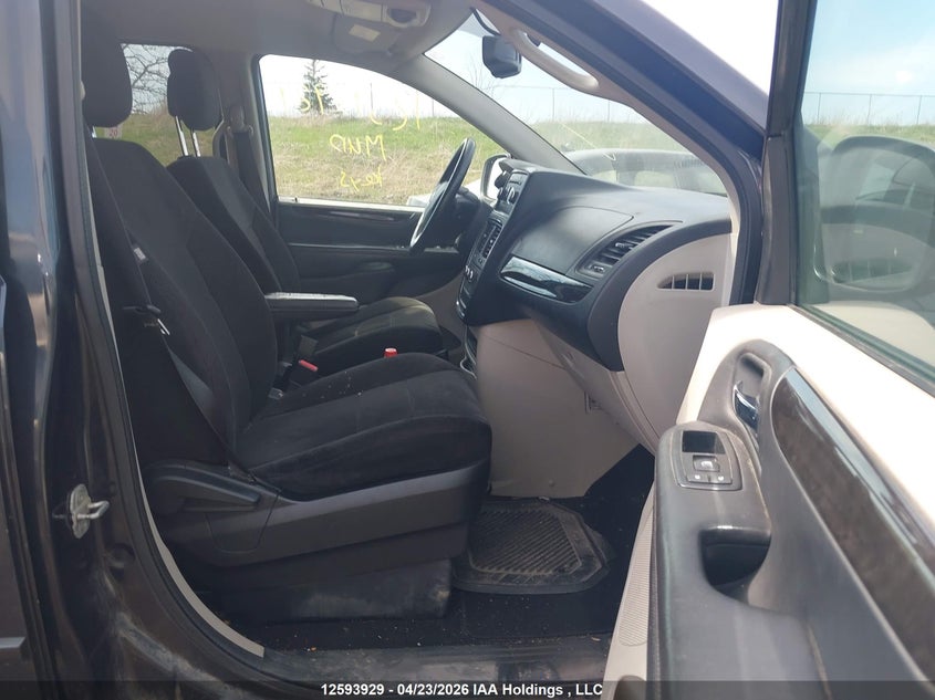 2013 Dodge Grand caravan 3.6 Grand Se grey Lot 111012593929 Vin 2C4RDGBG4DR697263