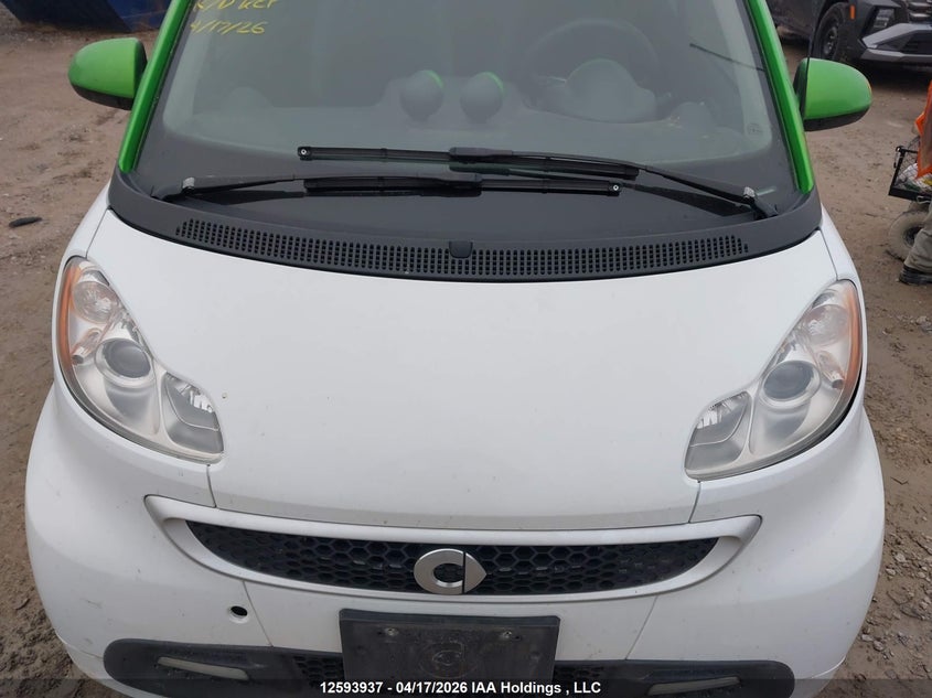 2014 Smart Fortwo Electric Drive Passion VIN: WMEEK9AA3EK736505 Lot: 12593937