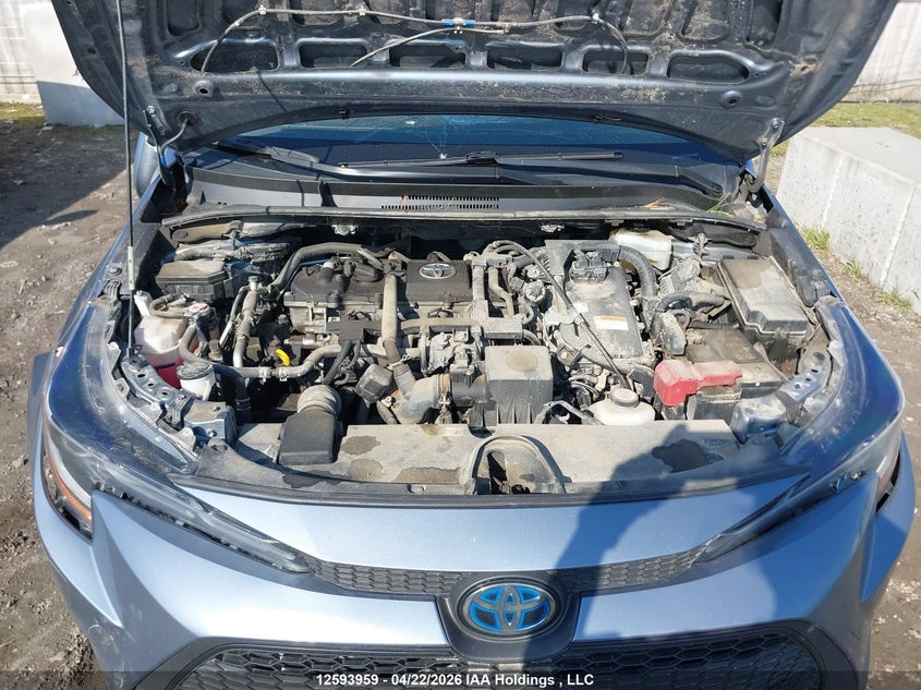 2021 Toyota Corolla Hybrid Base W/Li Battery VIN: JTDBAMDE7MJ002749 Lot: 12593959