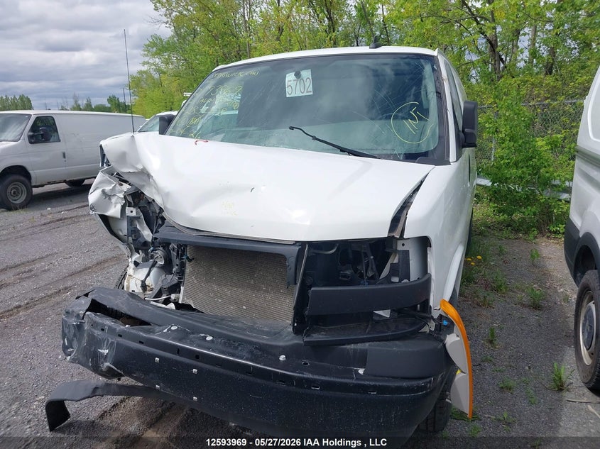 2022 GMC Savana G2500 VIN: 1GTW7AFP1N1283008 Lot: 12593969