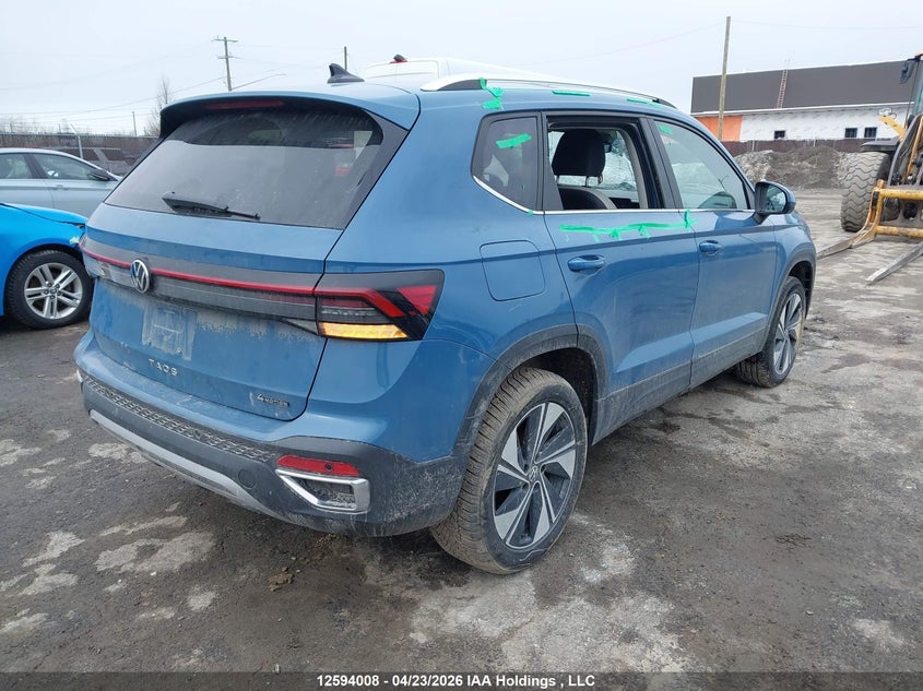 2026 VOLKSWAGEN TAOS SPORT UTILITY VEHICLE 1.5L I4 N