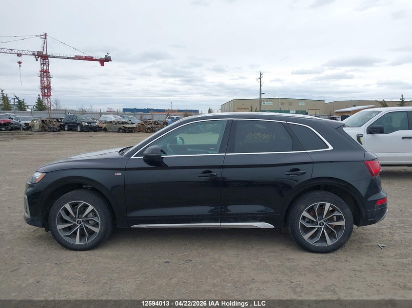 2021 Audi Q5 45 Progressiv VIN: WA1EAAFY3M2114410 Lot: 12594013