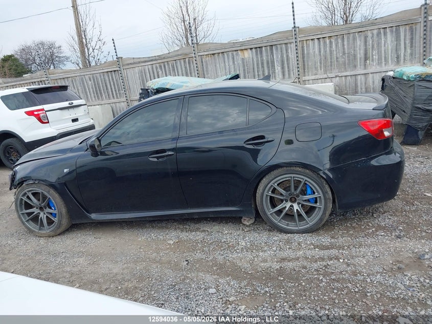 2008 LEXUS IS F SEDAN 5.0L V8 FI DOHC 32V NF4