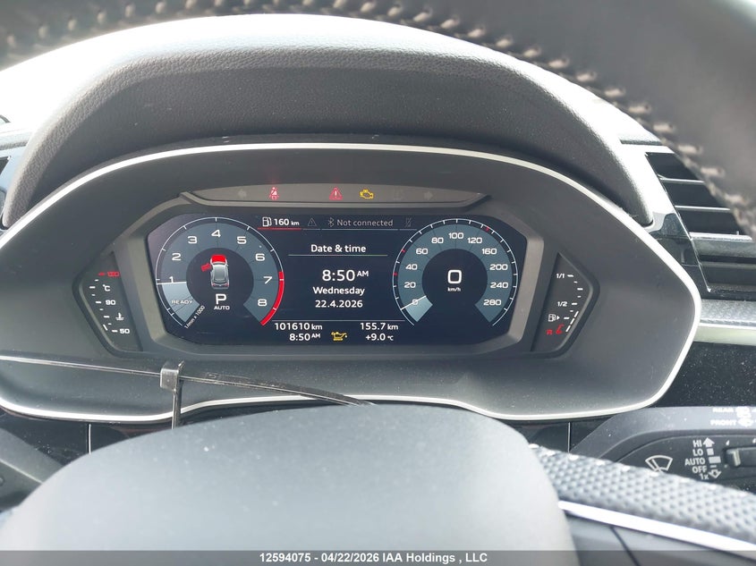 2020 Audi Q3 45 Progressiv VIN: WA1EECF38L1124455 Lot: 12594075