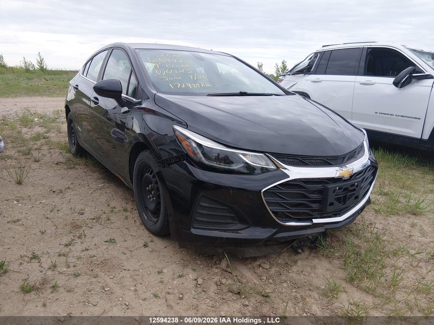 2019 Chevrolet Cruze Lt, Undercarriage, IAAI, VIN 3G1BE6SM3KS613215