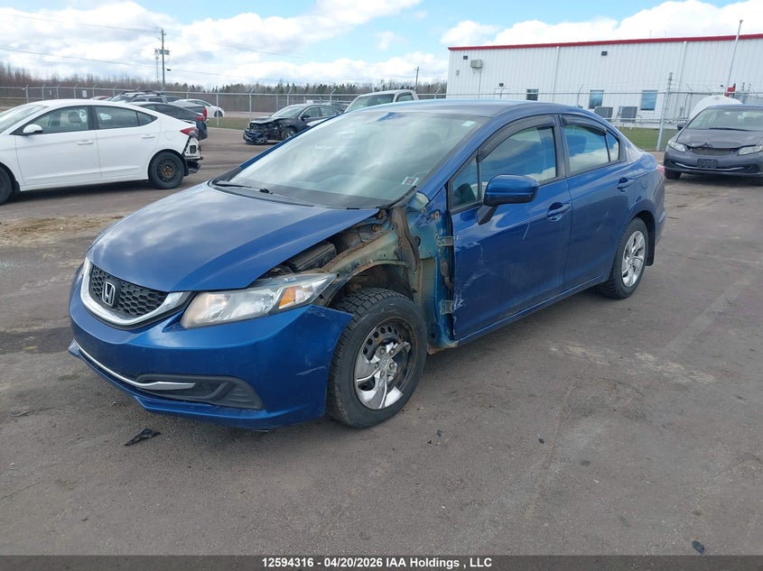 2014 HONDA CIVIC SEDAN 1.8L I-4 VVT, 143HP