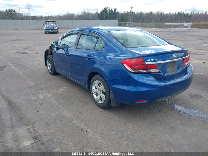 2014 HONDA CIVIC SEDAN 1.8L I-4 VVT, 143HP