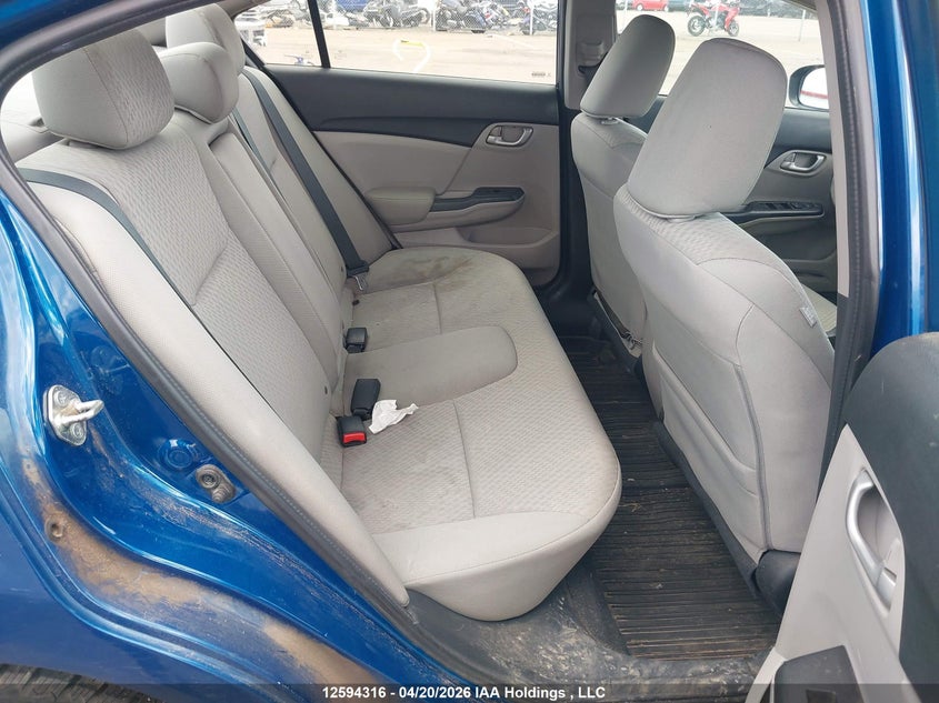 2014 HONDA CIVIC SEDAN 1.8L I-4 VVT, 143HP