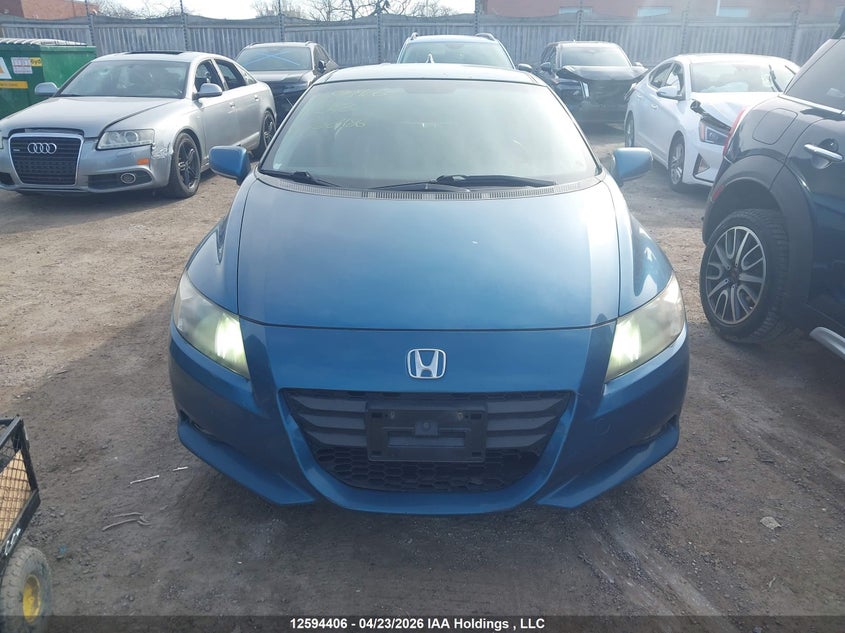 2011 Honda Cr-Z Ex VIN: JHMZF1D65BS800986 Lot: 12594406