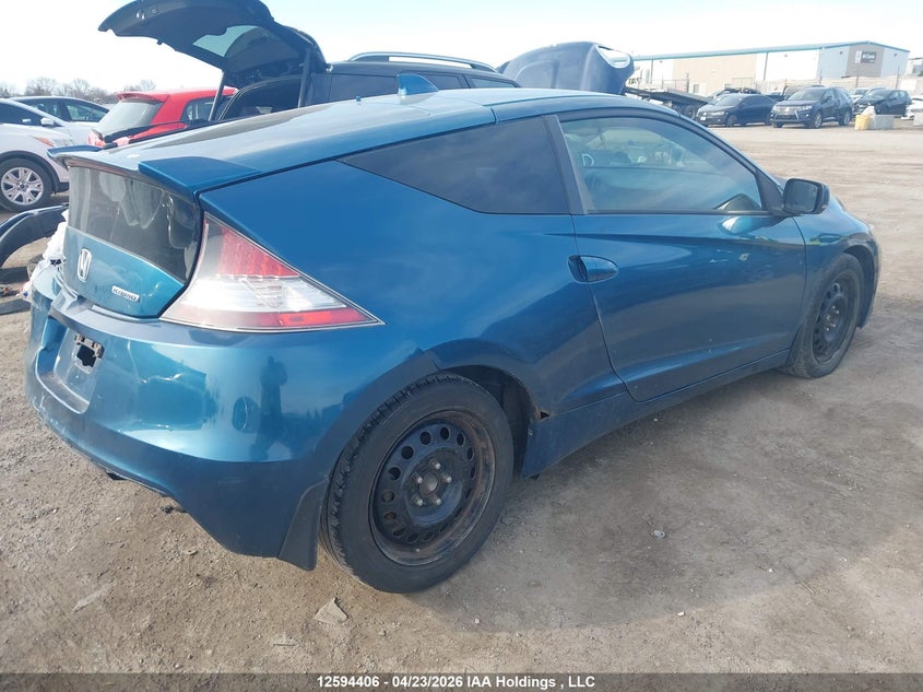 Vin: jhmzf1d65bs800986, lot: 2991176, honda cr-z ex 20114