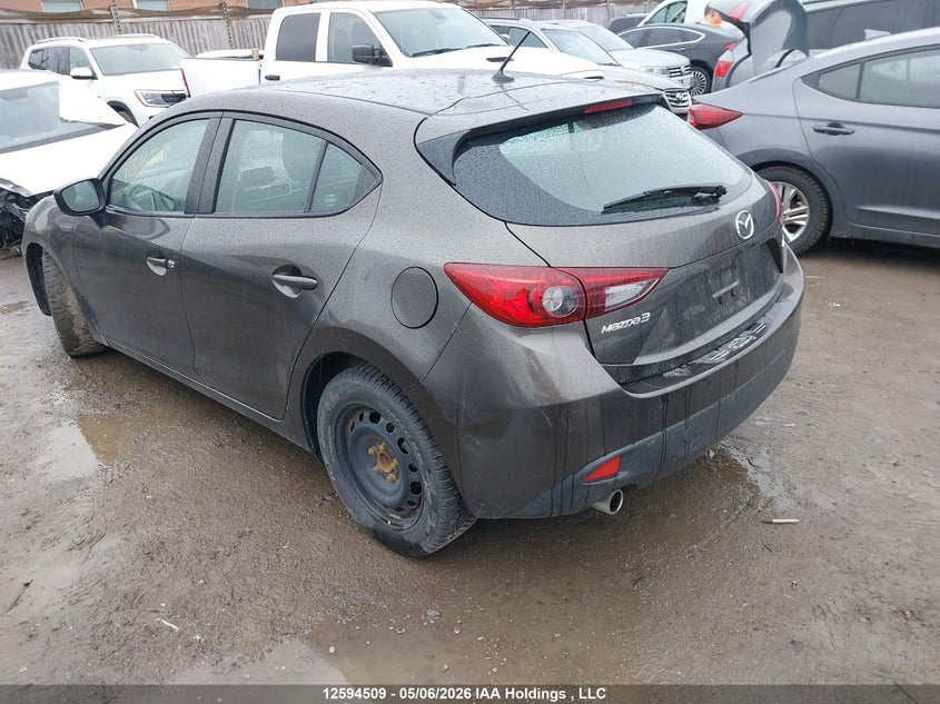 Vin: 3mzbm1k72fm221082, lot: 2991295, mazda mazda3 20153