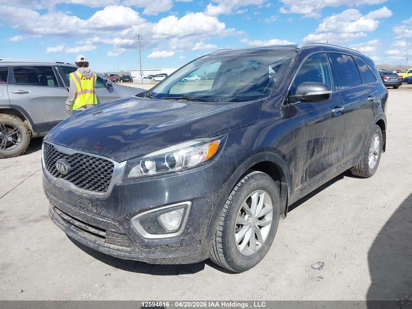 Vin: 5xypgda32jg341261, lot: 2991402, kia sorento lx/l 20182