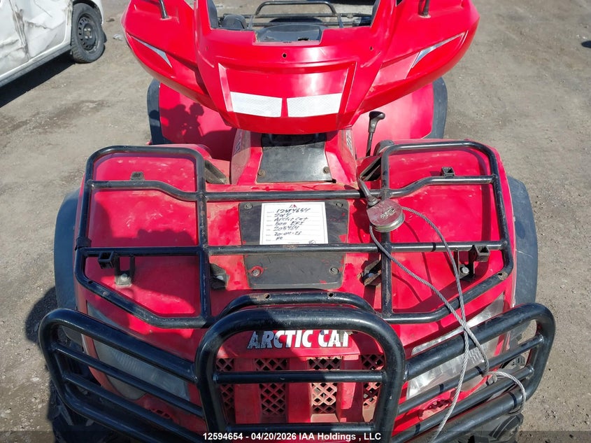 2014 Arctic Cat Snowmobile VIN: 4UF14ATV7ET205464 Lot: 12594654