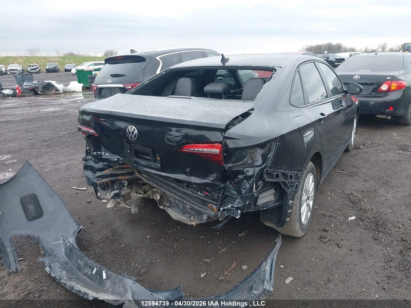 Vin: 3vwsm7bu1pm019313, lot: 2991538, volkswagen jetta comfortline 20234