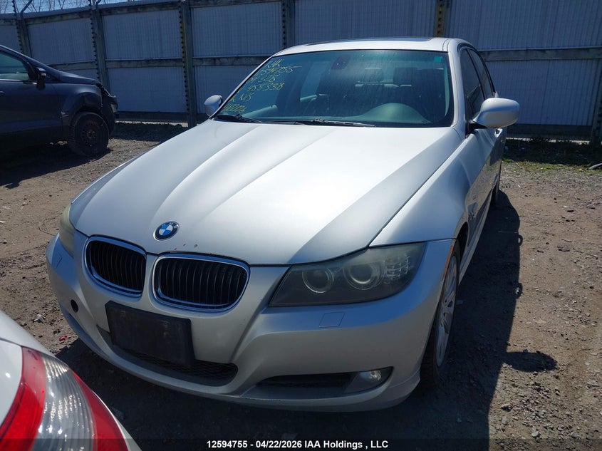 2009 BMW 328 Xi VIN: WBAPK73519A455338 Lot: 12594755