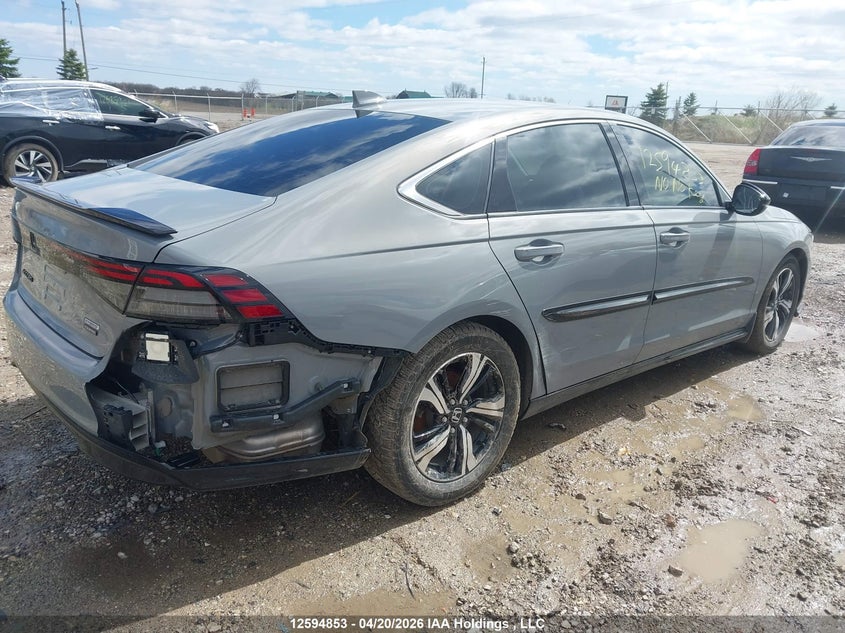 Vin: 1hgcy2f87sa801375, lot: 2991674, honda accord touring hybrid 20254
