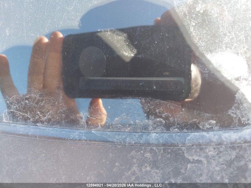 2007 Hyundai Tucson Gl/Gls VIN: KM8JM72D57U512689 Lot: 12594921