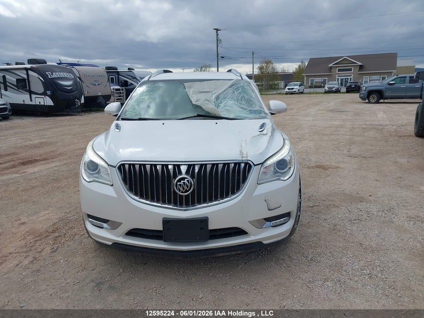 2016 Buick Enclave 3.6 white Lot 111012595224 Vin 5GAKVBKD6GJ215460