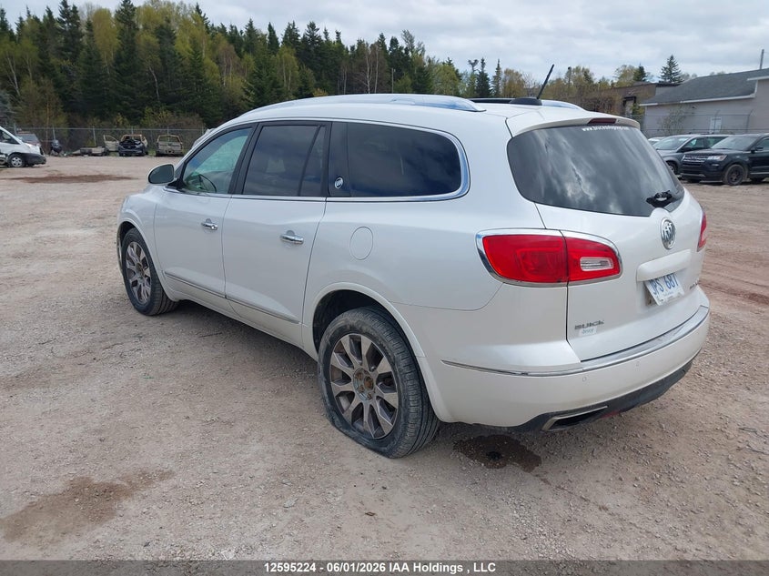 2016 Buick Enclave 3.6 white Lot 111012595224 Vin 5GAKVBKD6GJ215460
