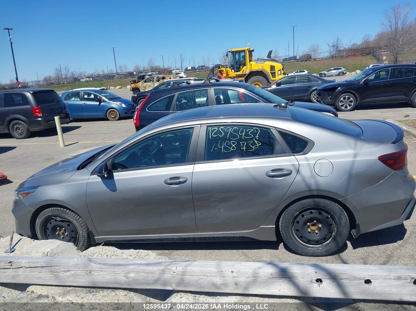 2022 Kia Forte Ex/Ex Premium/Gt-Line VIN: 3KPF54AD2NE458738 Lot: 12595437
