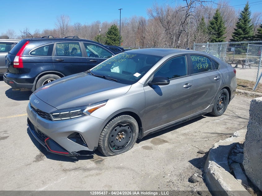 Vin: 3kpf54ad2ne458738, lot: 2992308, kia forte ex/ex premium/gt-line 20222