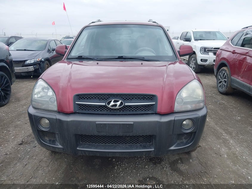 2007 Hyundai Tucson Gl/Gls VIN: KM8JM72D57U563433 Lot: 12595444