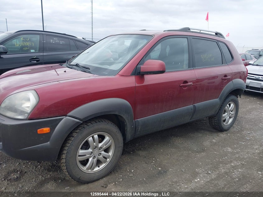 2007 Hyundai Tucson Gl/Gls VIN: KM8JM72D57U563433 Lot: 12595444