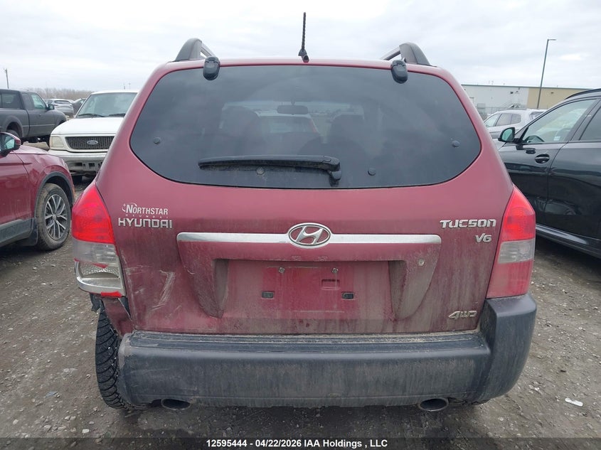 2007 Hyundai Tucson Gl/Gls VIN: KM8JM72D57U563433 Lot: 12595444