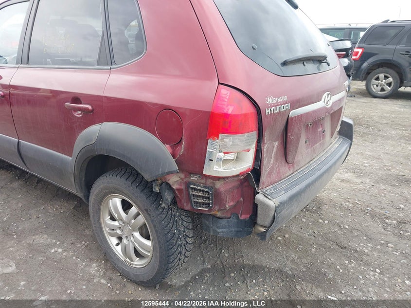 2007 Hyundai Tucson Gl/Gls VIN: KM8JM72D57U563433 Lot: 12595444