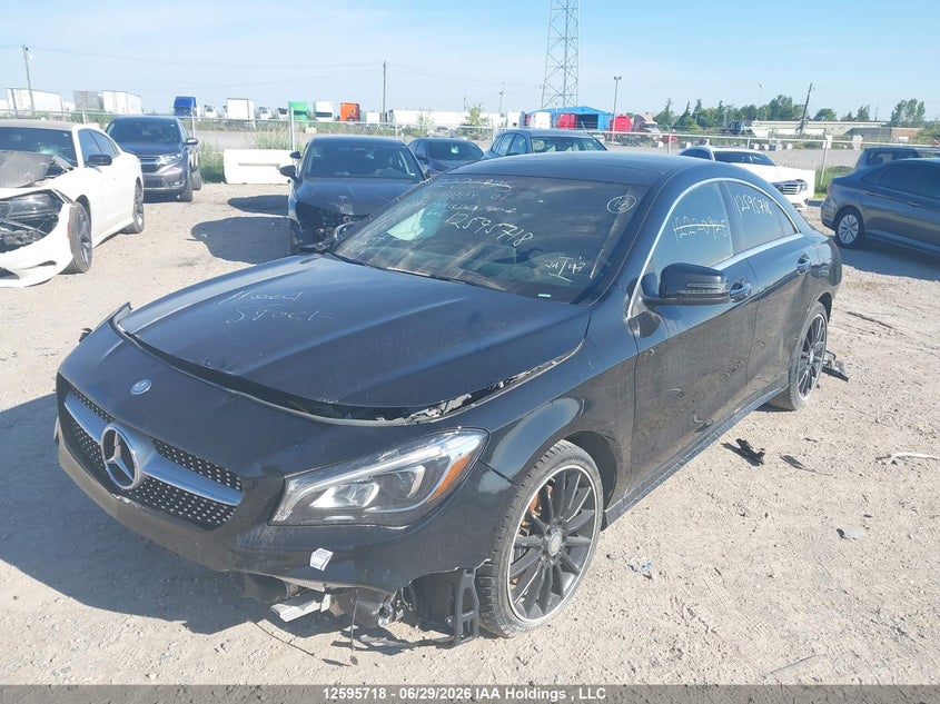 2017 Mercedes-Benz Cla 250 4Matic, Repossession, IAAI, VIN WDDSJ4GB2HN471608 — photo 2