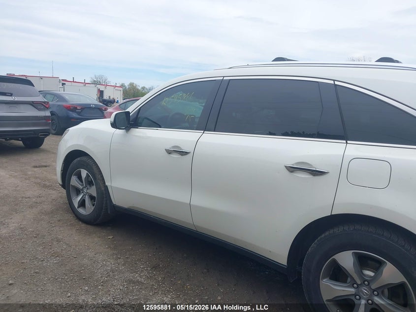 2016 Acura Mdx Elite VIN: 5FRYD4H88GB509000 Lot: 12595881