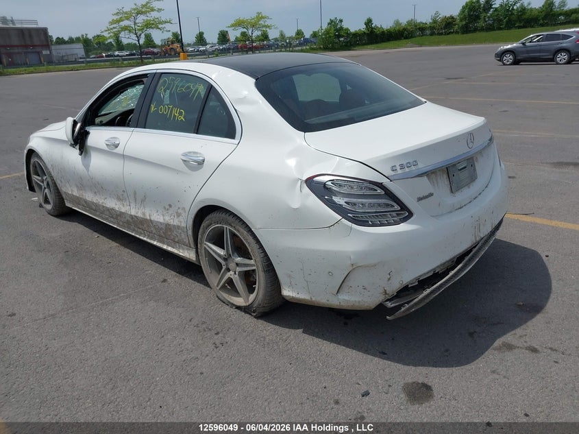 Vin: 55swf4kbxfu007142, lot: 2992954, mercedes-benz c 300 4matic 20153