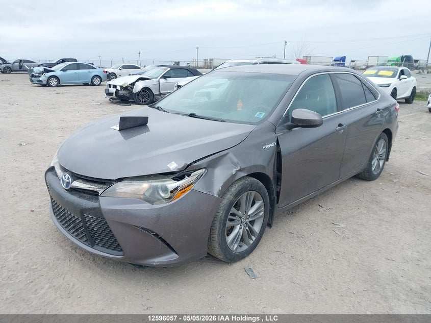 Vin: 4t1bd1fk9fu161102, lot: 2992962, toyota camry hybrid se 20152