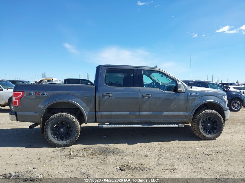 2019 Ford F-150 lightning 3.5 F150 Supercrew grey Lot 111012596520 Vin 1FTEW1E4XKFA69476