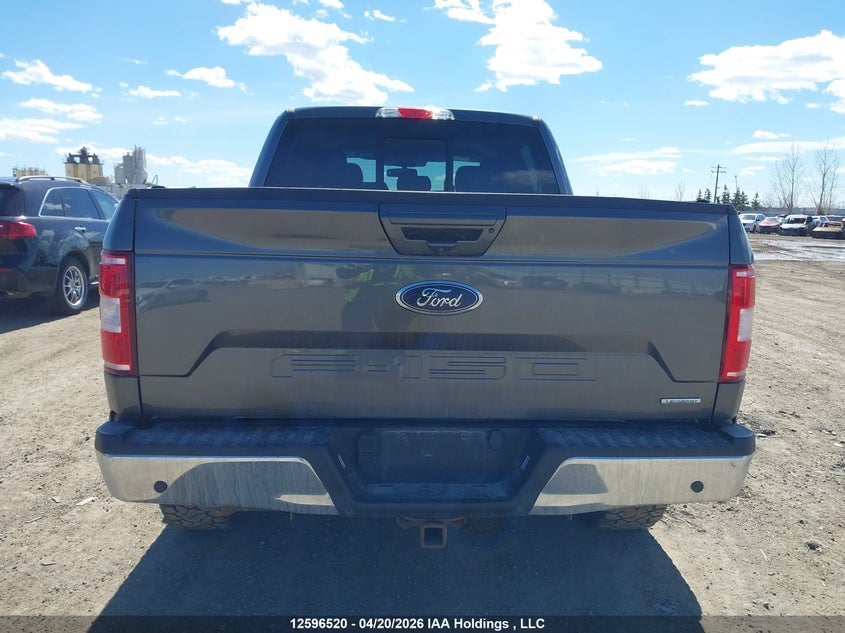 2019 Ford F-150 lightning 3.5 F150 Supercrew grey Lot 111012596520 Vin 1FTEW1E4XKFA69476