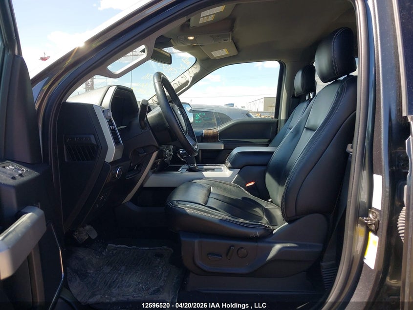 2019 Ford F-150 lightning 3.5 F150 Supercrew grey Lot 111012596520 Vin 1FTEW1E4XKFA69476