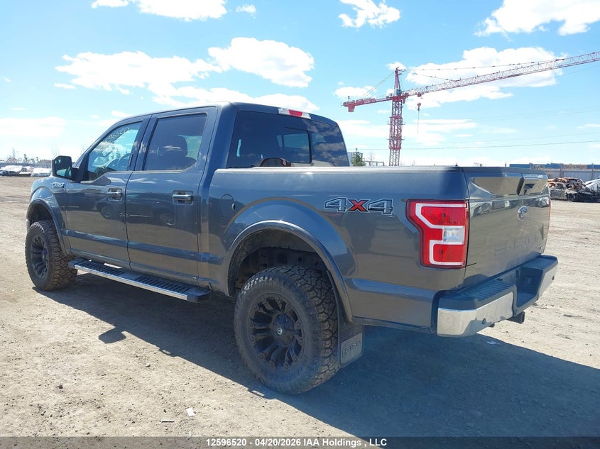 2019 Ford F-150 lightning 3.5 F150 Supercrew grey Lot 111012596520 Vin 1FTEW1E4XKFA69476