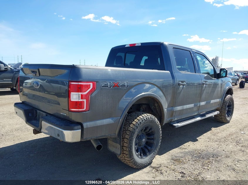 2019 Ford F-150 lightning 3.5 F150 Supercrew grey Lot 111012596520 Vin 1FTEW1E4XKFA69476
