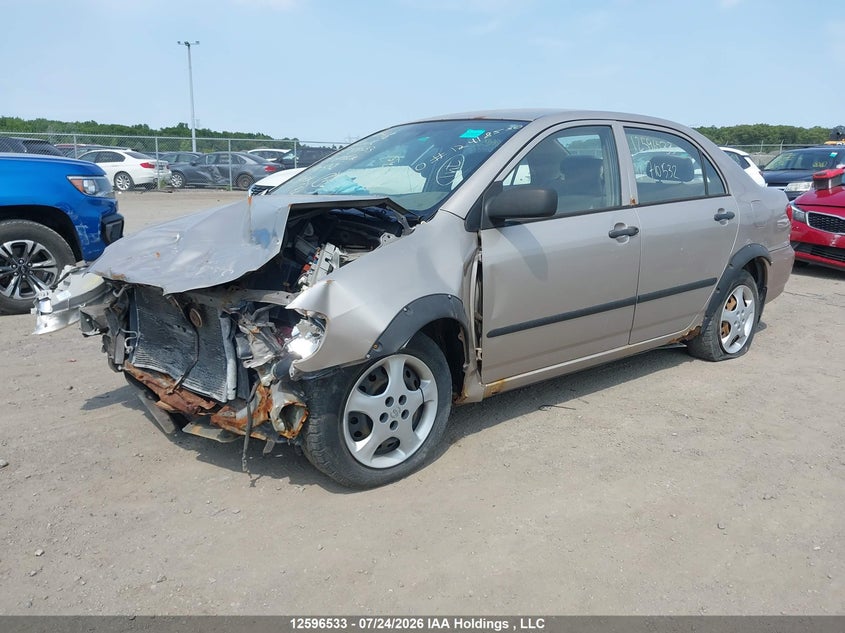 2003 Toyota Corolla, Лобовое стекло, IAAI, VIN 2T1BR32E53C710532 — фото 2