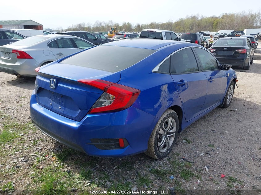 Vin: 2hgfc2f54hh013200, lot: 2993612, honda civic 20174