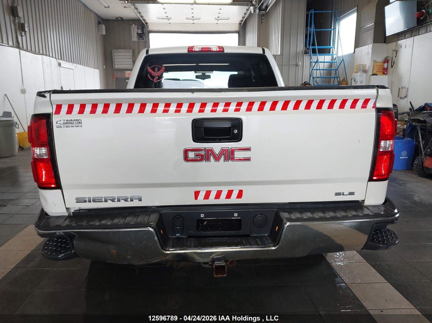 2016 GMC Sierra K1500 Sle VIN: 3GTU2MEC3GG268438 Lot: 12596789