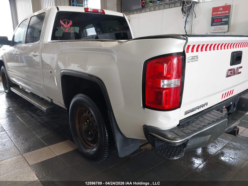 2016 GMC Sierra K1500 Sle VIN: 3GTU2MEC3GG268438 Lot: 12596789