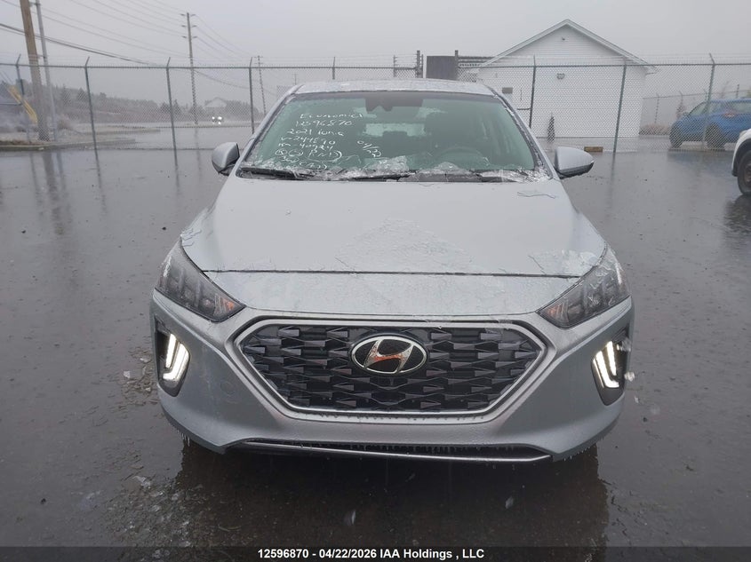 2021 Hyundai Ioniq Hybrid Ultimate VIN: KMHC05LC2MU244890 Lot: 12596870