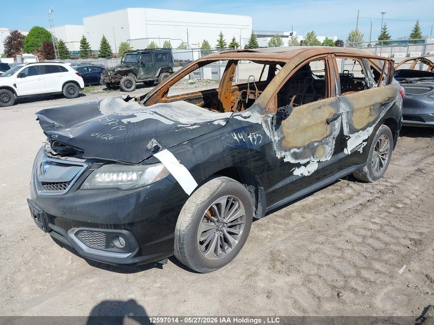 2018 Acura Rdx Elite, Изъятое, IAAI, VIN 5J8TB4H78JL801261 — фото 2