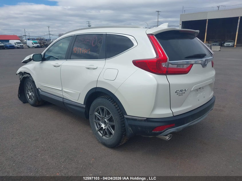 Vin: 2hkrw2h97jh106308, lot: 2994152, honda cr-v touring 20183