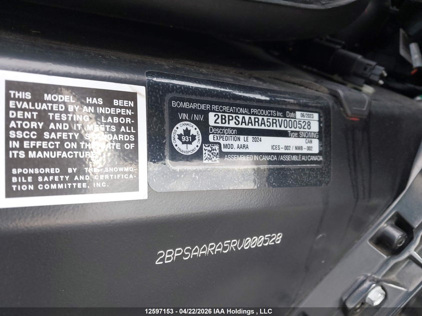 2024 OTHER SKIDOO EXPEDITION N/A N/A