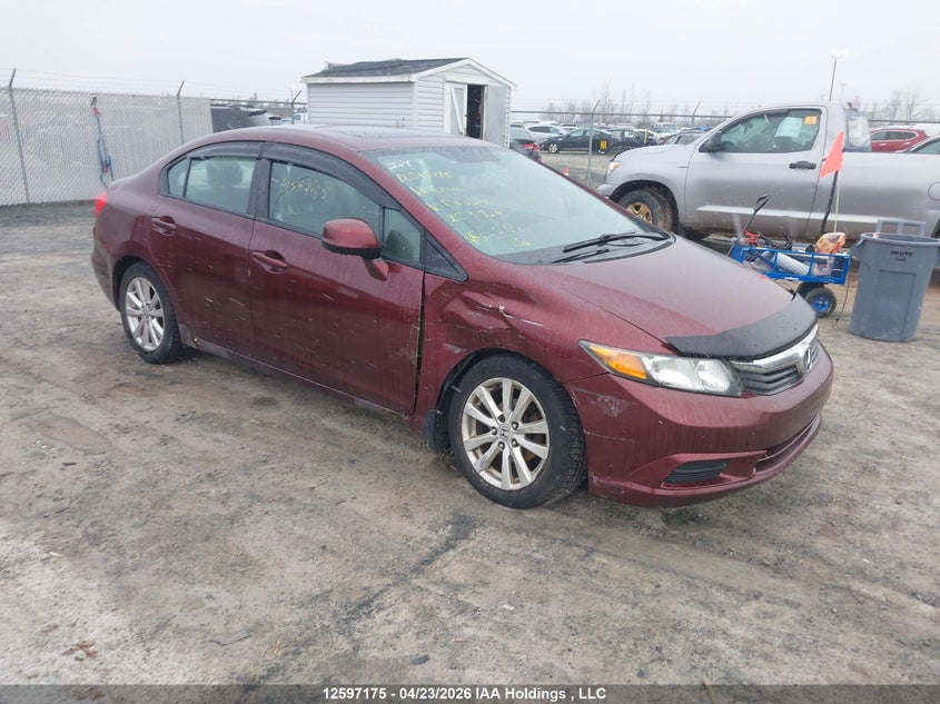 2012 HONDA CIVIC EXL