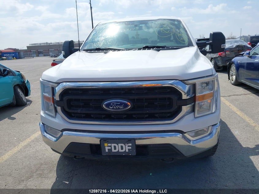 2022 FORD F150 SUPER CAB PICKUP 3.5L V-6 DI, DOHC, VVT, TURBO, 400HP