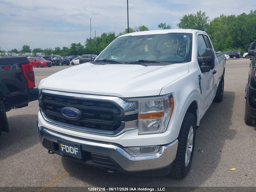 2022 FORD F150 SUPER CAB PICKUP 3.5L V-6 DI, DOHC, VVT, TURBO, 400HP