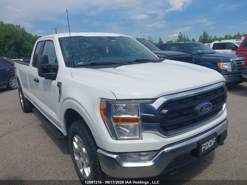 2022 FORD F150 SUPER CAB PICKUP 3.5L V-6 DI, DOHC, VVT, TURBO, 400HP